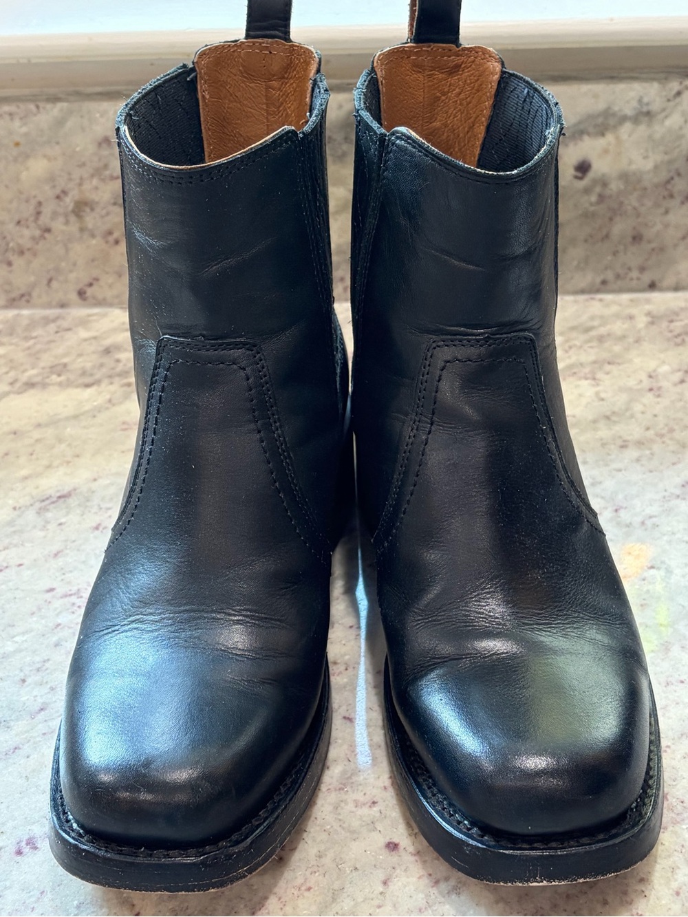 Frye Campus Chelsea Black W’s Size 9 - Picture 2 of 7